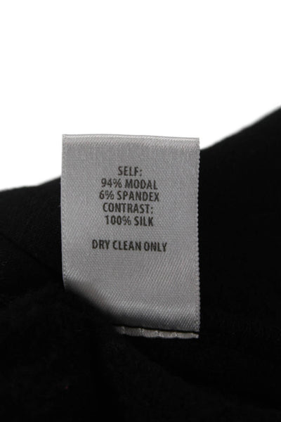 Bailey 44 Unisex Black Collared Long Sleeve Blazer Modal Spandex Size M
