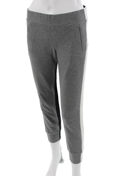 Norma Kamali Womens Jogger Sweatpants Gray Size XS