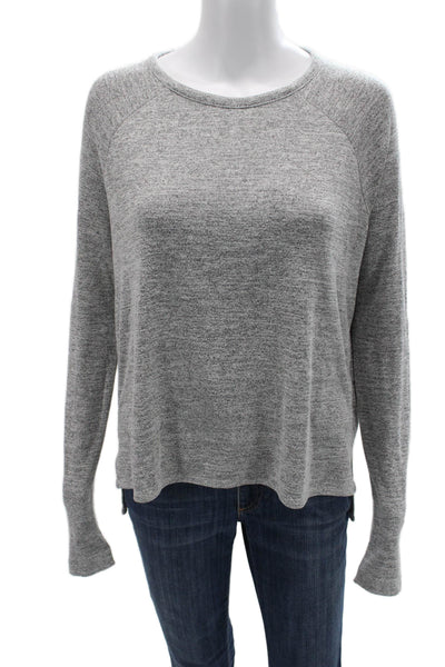 Rag & Bone Jean Unisex Pullover Sweater Gray Long Sleeve Round Neck Size S