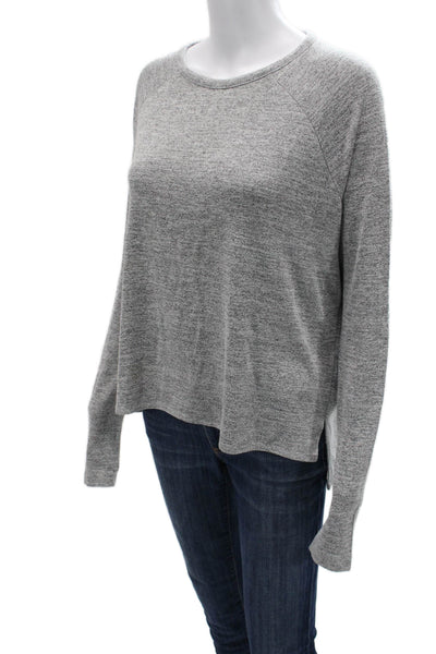Rag & Bone Jean Unisex Pullover Sweater Gray Long Sleeve Round Neck Size S