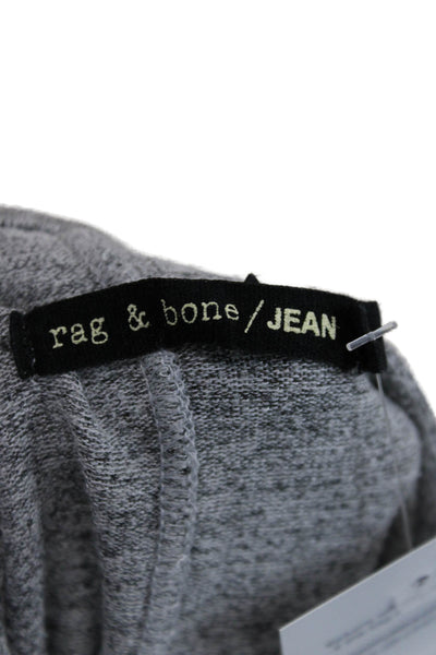 Rag & Bone Jean Unisex Pullover Sweater Gray Long Sleeve Round Neck Size S