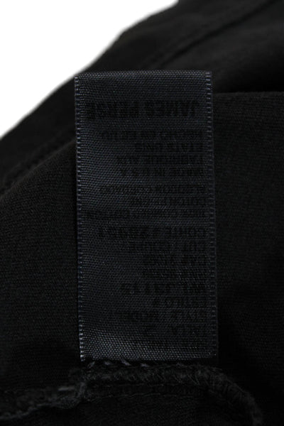 Standard James Perse Women Basic Sleeveless Tank Dark Gray Round Neck Size 2