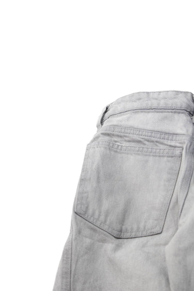 Zara Unisex Bermuda Shorts Gray Cotton 90s Size 0