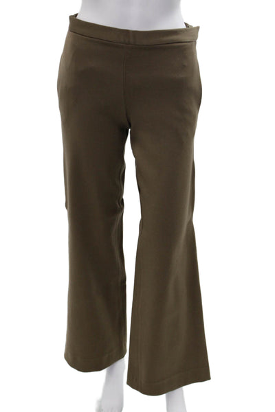 Ralph Lauren Collection Womens Dress Pants Brown Wool Rayon Blend Size 6
