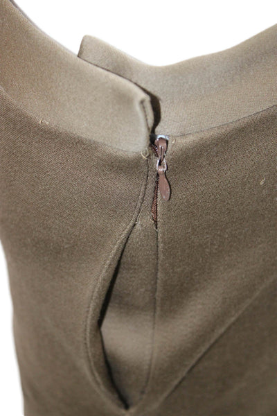 Ralph Lauren Collection Womens Dress Pants Brown Wool Rayon Blend Size 6