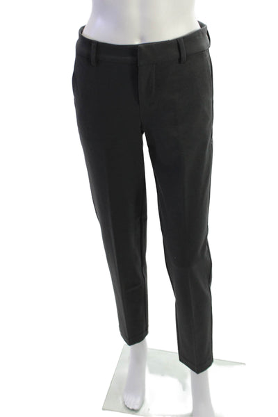 Liverpool Los Angeles Unisex Black Ankle Dress Pants Button Size 25