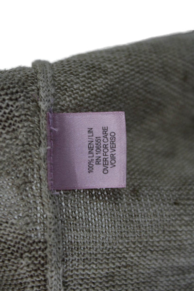 Calypso Saint Barth Unisex Pullover Sweater Beige Linen Size XS