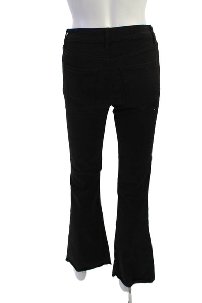 JBD Womens 90s Black Mid Rise Button Fly Jeans Size 25