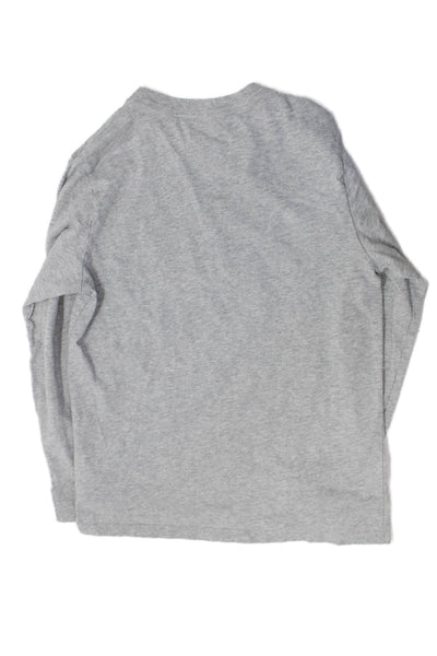 Vineyard Vines Childrens Boys Long Sleeves Tee Shirt Grey Size 16