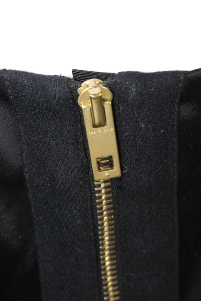 Rag & Bone Women Mini Straight Pencil Skirt Black Size 4