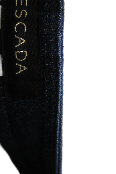 Escada Women Ankle High Waist Dark Blue Jeans Size 36