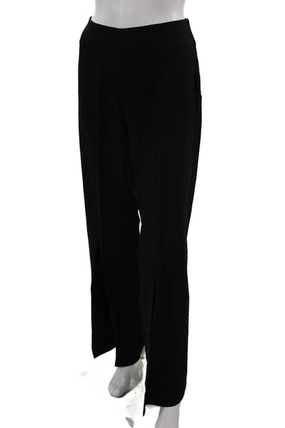 Jonathan Simkhai Womens Dress Pants Black Zip Size 4