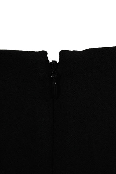 Jonathan Simkhai Womens Dress Pants Black Zip Size 4