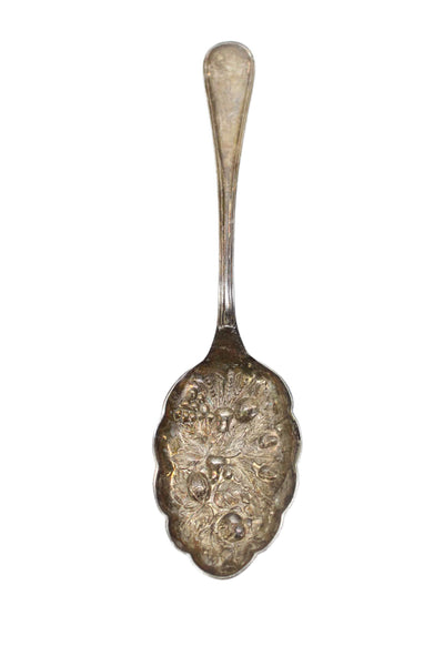 Roberts + Belk Vintage Silverplate Berry Serving Spoon