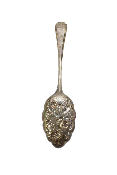 Roberts + Belk Vintage Silverplate Berry Serving Spoon