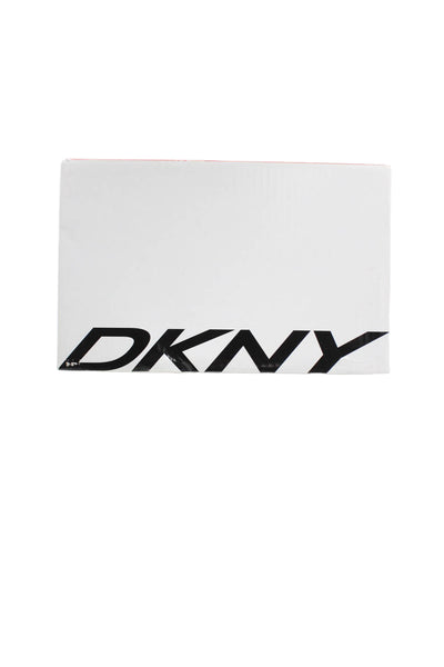 DKNY Womens Strap On Sprinter Athletic Sneakers Shoes Black Size 10