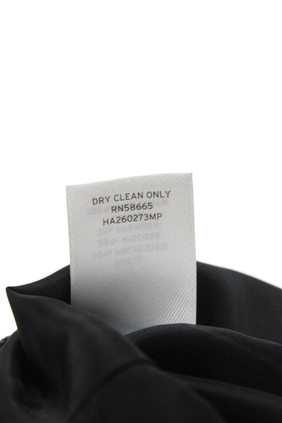 Halogen Womens A-Line Pleated Knee Length Skirt Dark Gray Size 2P