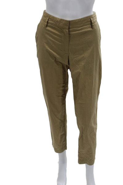 Pants Unisex Beige Cotton Cropped Ankle Khakis Size 1