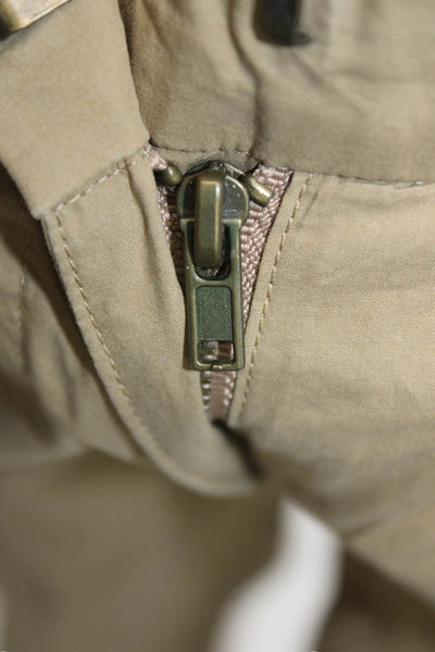 Pants Unisex Beige Cotton Cropped Ankle Khakis Size 1
