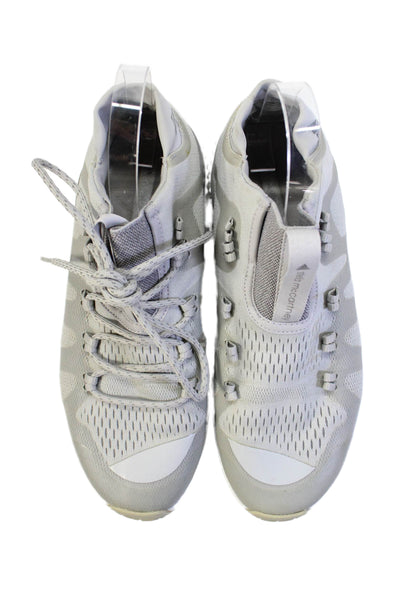 Adidas by Stella McCartney Womens Lace Up Low Top Sneakers Grey Size 7.5