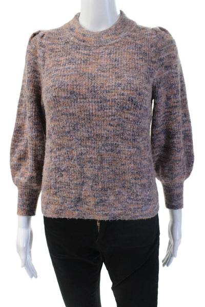 Madewell Unisex Brown Crewneck Pullover Long Sleeve Zip Size 2XS