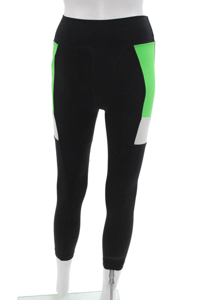 Koral Women Ankle Leggings Black Geometric Size XS