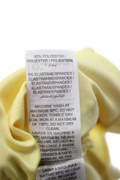 Edikted Women Beach Sleeveless Tunic Yellow Size S