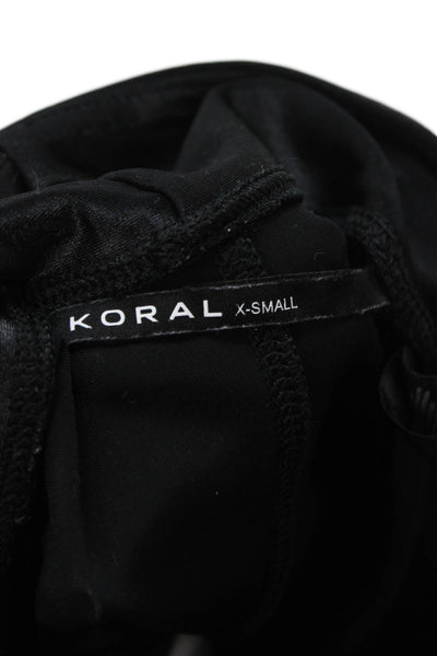 Koral Women Stripe Ankle Jegging Black Size XS