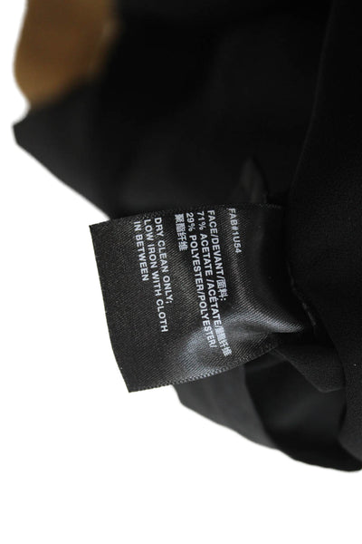 Lafayette 148 New York Womens Plus Dress Pants Black Zip Size 16