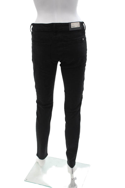 Koral Womens Skinny Biker Black Jeans Size 31