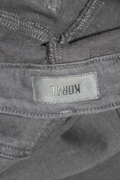 Koral Womens Skinny Biker Black Jeans Size 31
