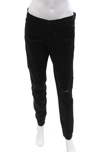 Flying Monkey Unisex Skinny Tapered Black Jeans Mid Rise Inseam 29 Size 30