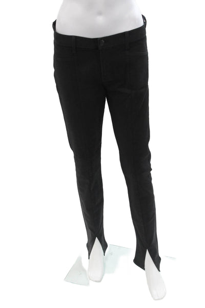 J Brand Unisex Black Mid Rise Jeans Button Fly 32 Inseam Size 31