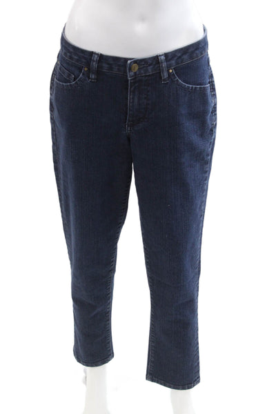 Pendleton Womens Dark Blue Ankle Cropped Jeans Size 10P