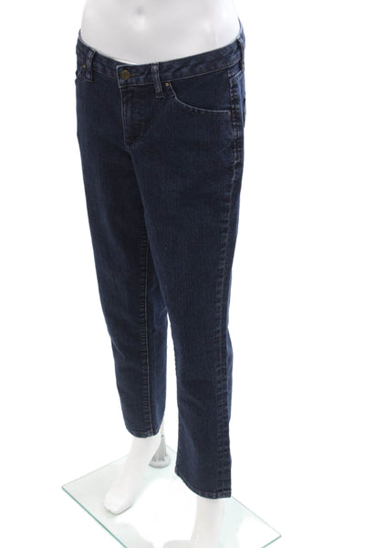 Pendleton Womens Dark Blue Ankle Cropped Jeans Size 10P