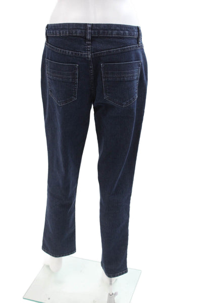 Pendleton Womens Dark Blue Ankle Cropped Jeans Size 10P