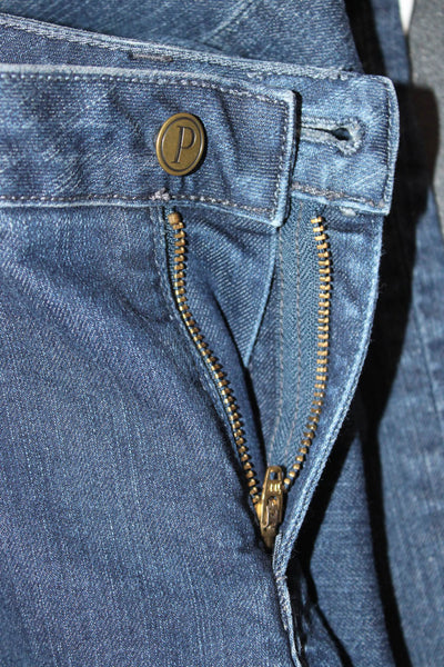 Pendleton Womens Dark Blue Ankle Cropped Jeans Size 10P