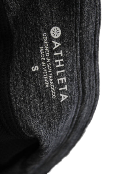 Athleta Women Mini Pencil Skort Dark Gray Nylon Solid Size S