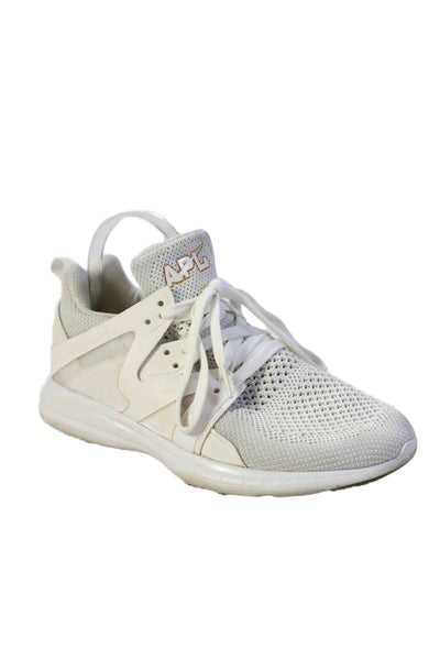 APL Womens Ascend Lace Up Sneakers White Size 7.5