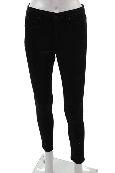 AG Adriano Goldschmied Women Ankle Skinny Jeans Black Size 27