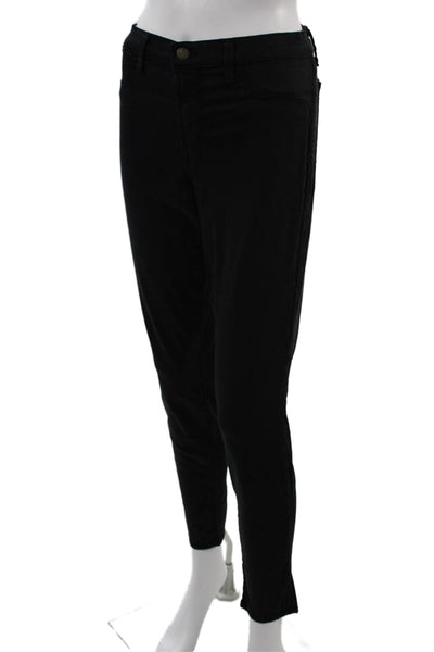 J Brand Women Ankle Jegging Black Mid Rise 28 Inseam Size 28