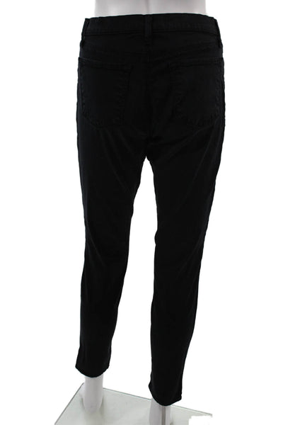 J Brand Women Ankle Jegging Black Mid Rise 28 Inseam Size 28