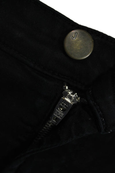 J Brand Women Ankle Jegging Black Mid Rise 28 Inseam Size 28