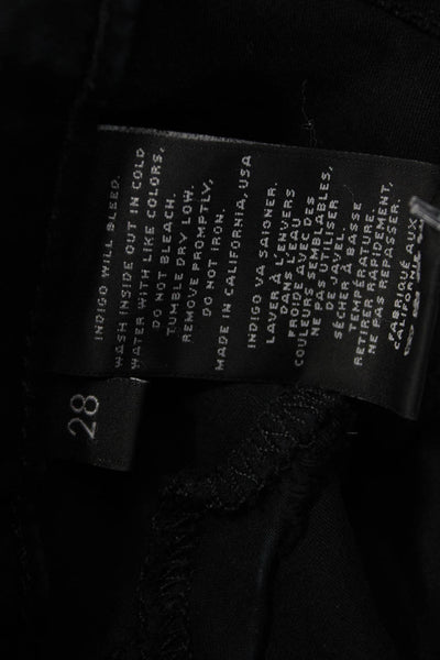 J Brand Women Black Mid Rise Jegging Size 28