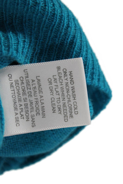 Equipment Femme Womens Cashmere Pullover Crew Neck Sweater Blue Size M