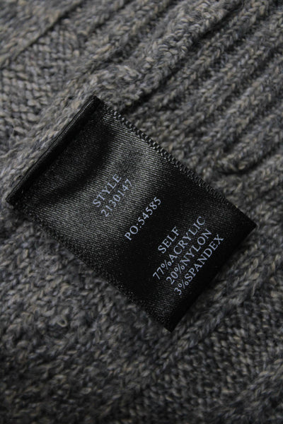 Current Air Unisex Gray Sleeveless Crew Neck Sweater Vest Polyester Size M