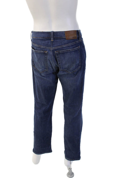 Joes Jeans Mens Straight Jeans Dark Blue Button Fly Size 32