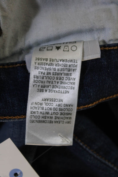 Joes Jeans Mens Straight Jeans Dark Blue Button Fly Size 32