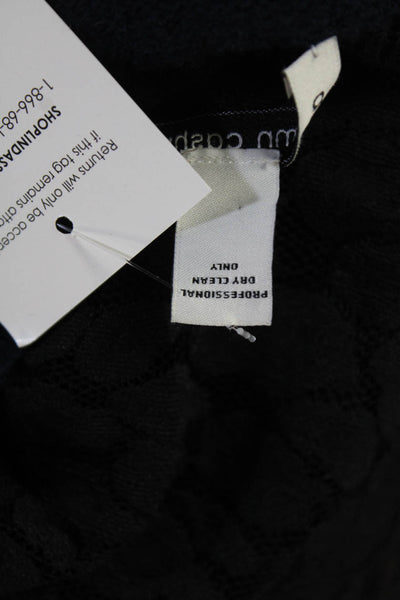 Autumn Cashmere Unisex Dark Blue Crewneck Pullover Sweater 100%Cashmere Size XS