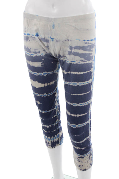 Hard Tail Women Capri Leggings White Size L
